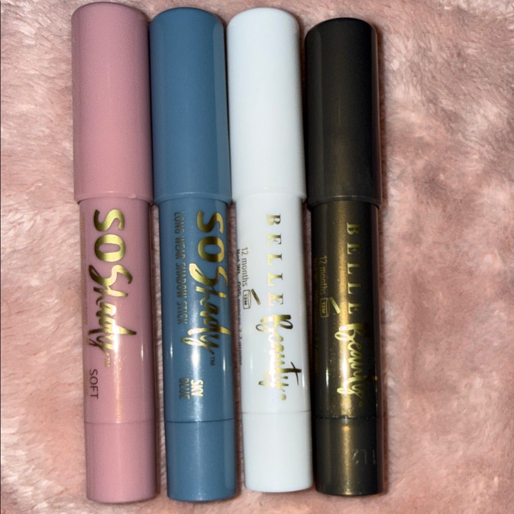 Lot of 4 Belle Beauty color sticks